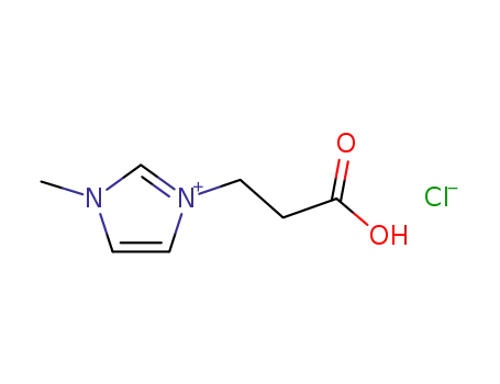 1-(2-hydroxycarbonyl)ethyl-3-methyl-3H-imidazolium chloride