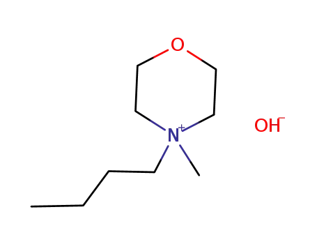 4-n-butyl-4-methylmorpholinium hydroxide