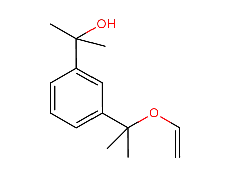1-(1-hydroxy-1-methylethyl)-3-(1-methyl-1-vinyloxyethyl)benzene