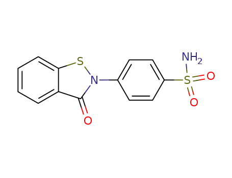 4-(3-Oxo-3H-benzo[d)-isothiazol-2-yl)benzenesulfonamide