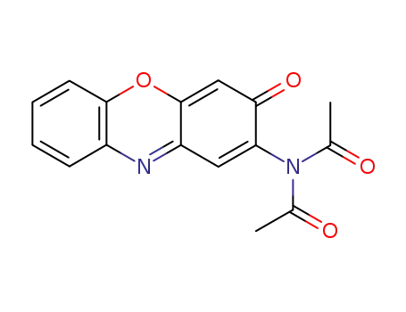 N-(3-oxo-3H-phenoxazin-2-yl)-diacetamide