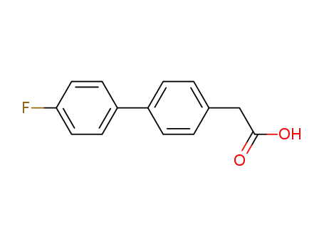 Molecular Structure of 6908-38-9 (4-BIPHENYL-4'-FLUORO-ACETIC ACID)