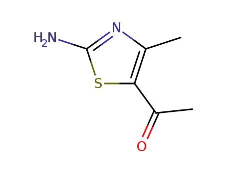 Molecular Structure of 30748-47-1 (2-Amino-4-methyl-5-acetylthiazole)
