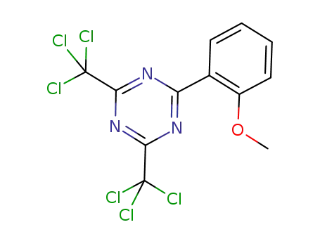 1-(2-methoxyphenyl)-3,5-bis(trichloromethyl)triazine