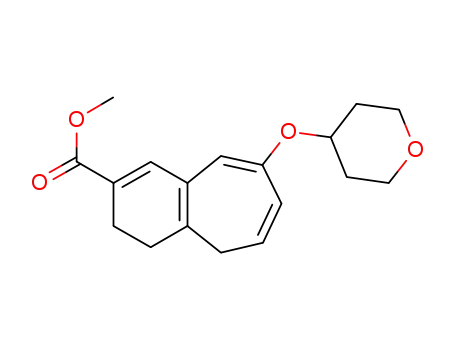 methyl 2-[(tetrahydropyran-4-yl)oxy]-6,7-dihydro-5H-benzocycloheptene-8-carboxylate