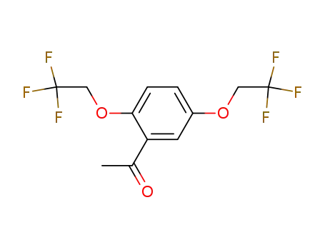 1-[2,5-bis(2,2,2-trifluoroethoxy)phenyl]ethanone