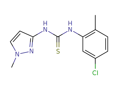 1-(5-chloro-2-methyl-phenyl)-3-(1-methyl-1H-pyrazol-3-yl)-thiourea