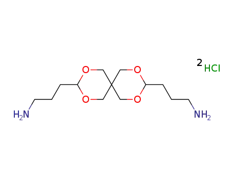 3,9-bis(3-aminopropyl)-2,4,8,10-tetraoxaspiro[5.5]undecane dihydrochloride