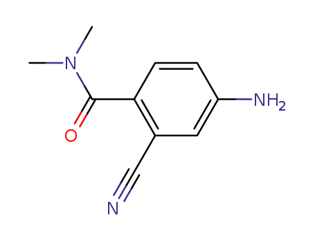 3-cyano-4-(dimethylformamidyl)-aniline
