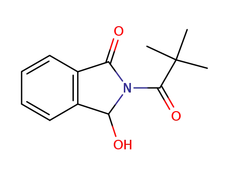 (+/-)-3-hydroxy-2-pivaloyl-isoindolin-1-one