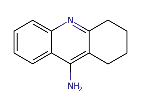 Molecular Structure of 321-64-2 (1,2,3,4-TETRAHYDRO-9-ACRIDINAMINE)