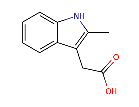 CAS:1912-43-2 C11H11NO2 2-METHYLINDOLE-3-ACETIC ACID