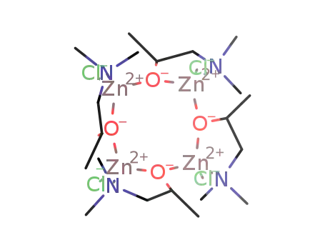 [Chloro-(rac-1-dimethylaminoisopropanolato)-zink(II)]4