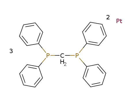 Pt2(bis(diphenylphosphino)methane)3