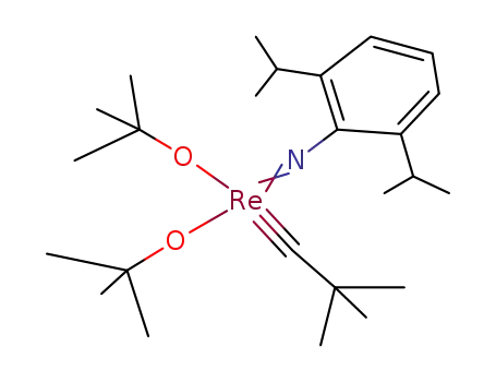 Re(C-t-Bu)(2,6-i-Pr2C6H3N)(O-t-Bu)2