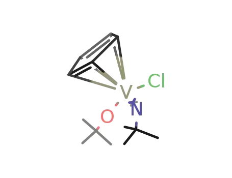 ((t-Bu)N)V(η5C5H5)Cl(O-t-Bu)