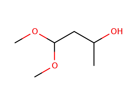 Molecular Structure of 39562-58-8 (4,4-Dimethoxybutan-2-ol)