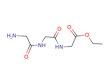 Molecular Structure of 16195-08-7 (Glycine, N-(N-glycylglycyl)-, ethyl ester)