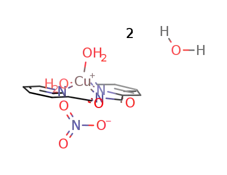 diaqua{bis(2-pyridylcarbonyl)-amido}copper(II) nitrate dihydrate