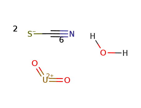 uranyl thiocyanate hexahydrate