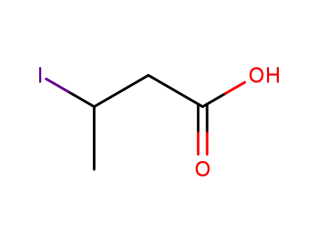 Butanoic acid, 3-iodo-