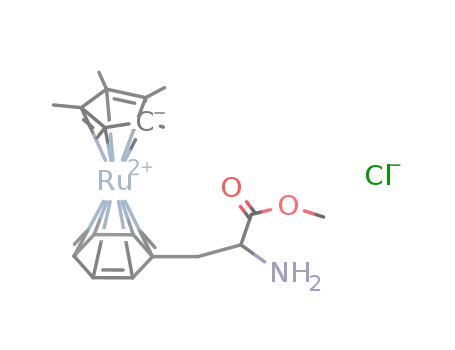 [Ru(η(5)-C5Me5)(phenylalanine methyl ester)]Cl