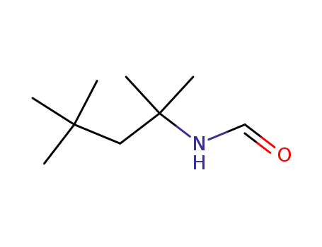 Molecular Structure of 10151-02-7 (N-(1,1,3,3-TETRAMETHYLBUTYL)FORMAMIDE)