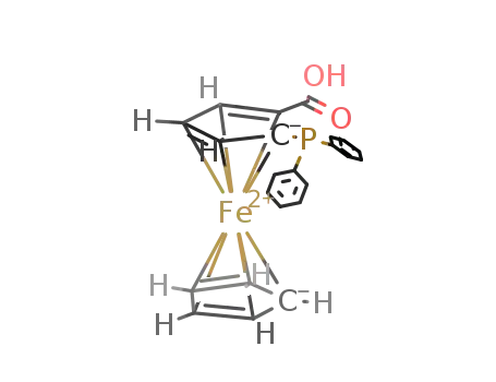 (Sp)-ortho-(diphenylphosphanyl)ferrocenylcarboxylic acid