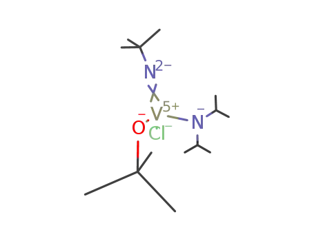 chloro-tert-butoxy-diisopropylamido-tert-butylimidovanadium(V)
