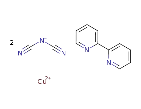 catena-poly[[(2,2'-bipyridine-κ2-N:N')(dicyanamido-κN)copper(II)]-μ-dicyanamido-κ2-N:N']