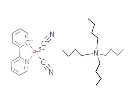 tetrabutylammonium dicyano[(2-pyridyl)phenyl-2-ido]platinate(II)