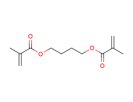 Molecular Structure of 2082-81-7 (1,4-Butanediol dimethacrylate)