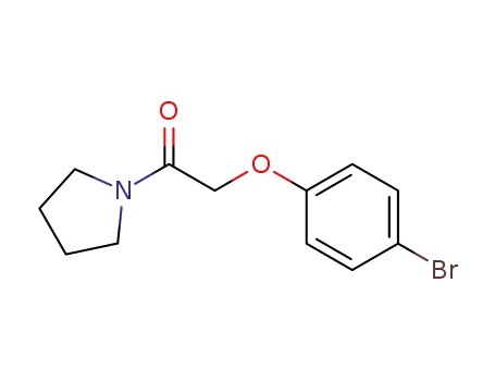 1-[(4-bromophenoxy)acetyl]pyrrolidine