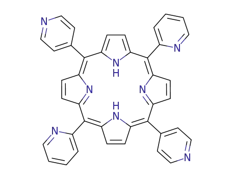 5,15-di(2-pyridyl)-10,20-di(4-pyridyl)porphyrin
