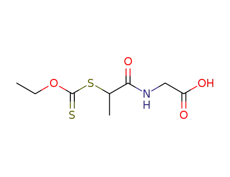 α-Ethylxanthogenpropionylglycin