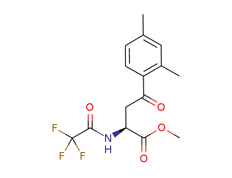 methyl 4-(2,4-dimethylphenyl)-4-oxo-2-(2,2,2-trifluoroacetamido)butanoate