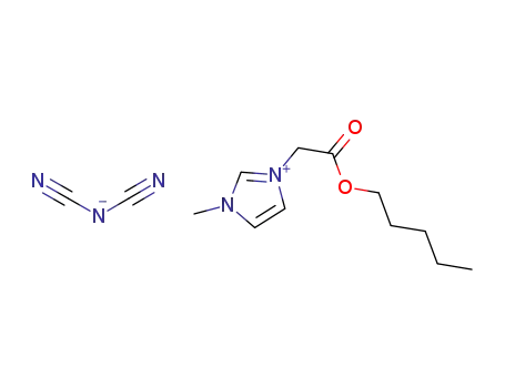 3-methyl-1-(pentoxycarbonylmethyl)imidazolium dicyanoamide
