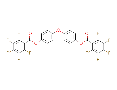 4,4'-bis(2,3,4,5,6-pentafluorobenzoyloxy)diphenyl ether