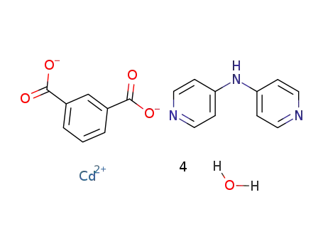 ([Cd(isophthalate)(4,4'-dipyridilamine)]*4H2O)n
