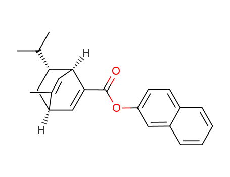 (1R,4R,7R)-naphthalen-2-yl 7-isopropyl-5-methylbicyclo[2.2.2]octa-2,5-diene-2-carboxylate