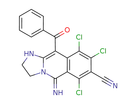5-imino-10-benzoyl-6,8,9-trichloro-1,2,3,5-tetrahydroimidazo[1,2-b]isoquinoline-7-carbonitrile
