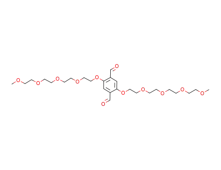 2,5-bis-(2-{2-[2-(2-methoxyethoxy)ethoxy]ethoxy}ethoxy)terephthalaldehyde