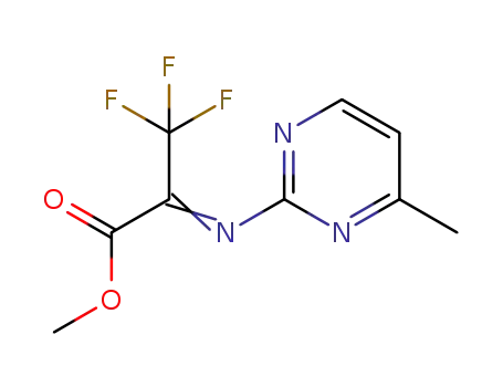 methyl 2-[(4-methylpyrimidin-2-yl)imino]-3,3,3-trifluoropropanoate