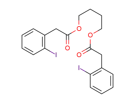 butane-1,4-diyl bis(2-(2-iodophenyl)acetate)
