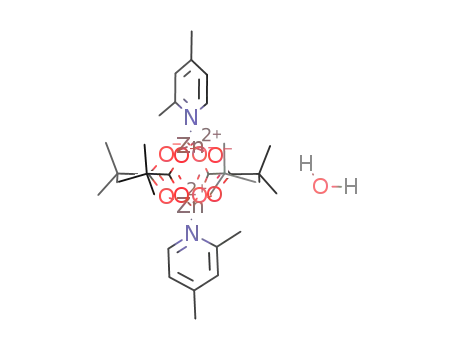 [zinc(II)(μ2-κ1O:κ1O'-O2C(t-Bu))2(2,4-lutidine)]2