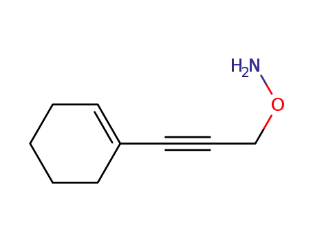 O-(3-(1-cyclohexenyl)-2-propynyl)hydroxylamine