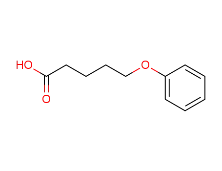 Molecular Structure of 7170-40-3 (5-PHENOXY-N-VALERIC ACID)