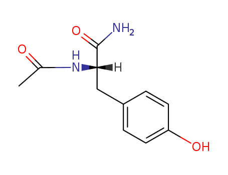 1948-71-6,AC-TYR-NH2,Benzenepropanamide, α-(acetylamino)-4-hydroxy-, (αS)-;Hydrocinnamamide, a-acetamido-p-hydroxy-, L- (8CI);N-Acetyl-4-hydroxy-L-phenylalaninamide;NAYA;