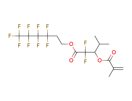 3,3,4,4,5,5,6,6,6-nonafluorohexyl 2,2-difluoro-3-methacryloyloxy-4-methylpentanoate