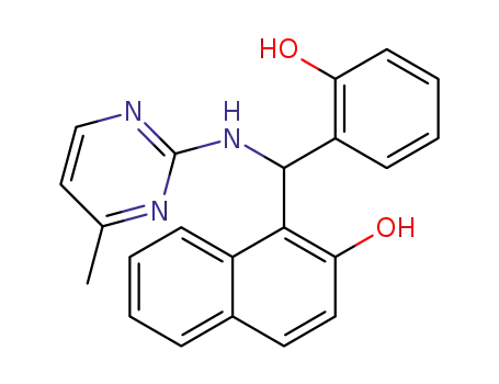 1-(2-hydroxyphenyl(2-(4-methylpyrimidinyl)amino)methyl)naphthalene-2-ol